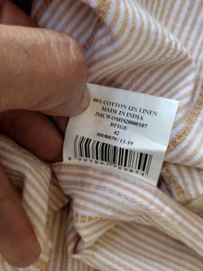 Striped John Players Casual Shirt