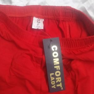 Stretchable Red Leggings