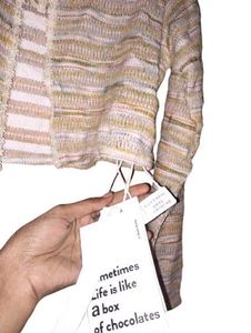 Brand New Korean Crop Top/Shrug For Winter/Spring