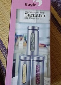 Stainless Steel Canister/Container with Window