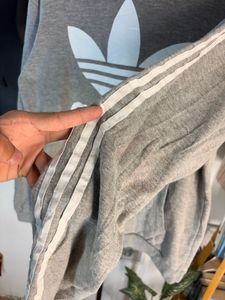 Adidas Grey Hoodie