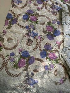 Floral Print Kurta and Pants Set