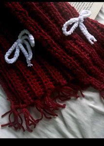 mikasa crocheted scarf💌🧣