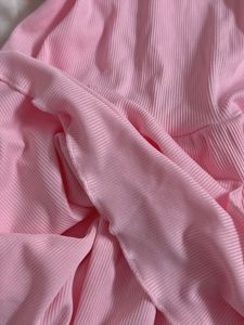Cute Pink Tiered Dress