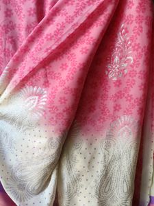 Baby Pink Saree