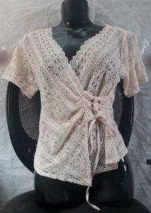 Boho Lace Corset Top