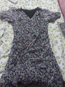 Floral Print Mini Dress