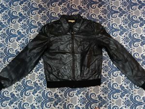 Men's Black Leather Jacket