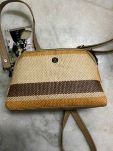 Stylish Striped Crossbody Bag