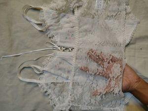 Vintage floral lacey top