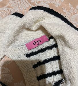 Chic Striped Polo Shirt