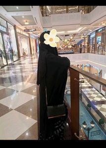🥳🎉 free nose piece and stall  Black Kaftan