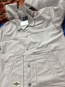 H&amp;M Beige Corduroy Jacket (New)