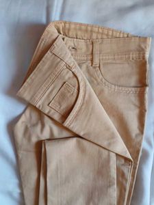 Peach Skinny Fit Jeans