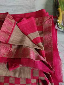 Beautiful red saree