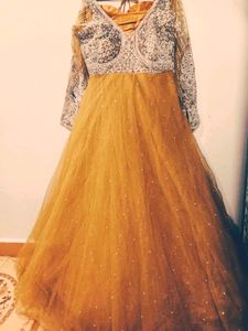 Embroidered Gown