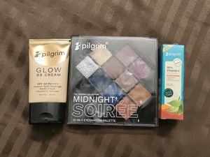 Pilgrim Vitamin C serum, Glow BB Cream & Eyeshadow