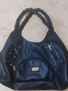 Stylish Blue Handbag