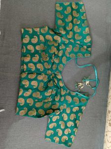 combo of Green Polka Dot Blouse.