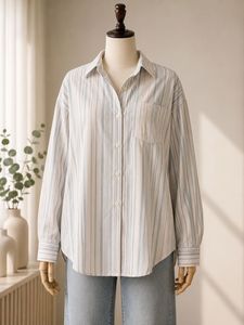 Striped Shirt with bell sleeves