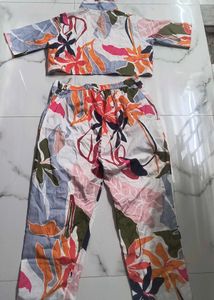 Floral Print Jumpsuit