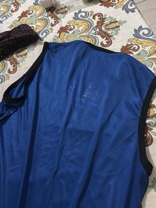 Blue Sleeveless Top very comfortable