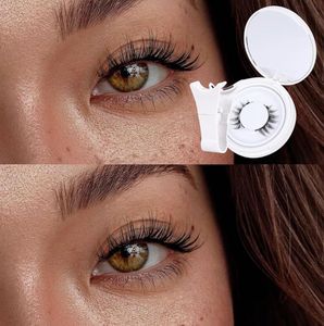 magnetic false 2 Lashes Kit with 1 Applicator