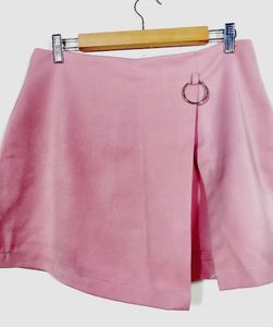 Cute Pink pich Skater Skirt