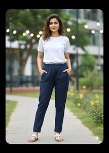 Stylish Navy Blue Trousers