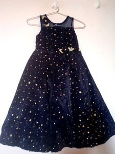 Party Wear Long Frock For Kids