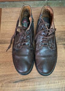 Men's Brown Leather Casual Shoes