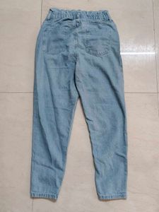 Light Wash Blue Denim Jeans