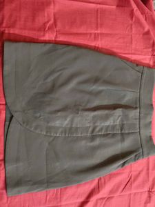 Stylish Grey Pencil Skirt