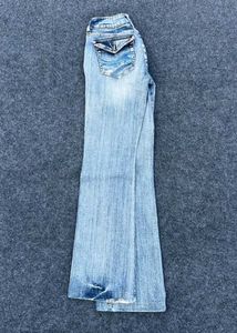 Light Wash Flare/bootcut Jeans