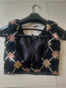Designer Velvet Blouse