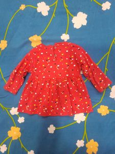 Cute Red 'Sweet Girl' Dress