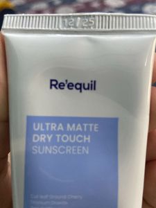 Re’equil Ultra Matte Dry Touch Sunscreen
