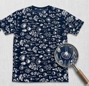 Navy blue tshirt for men and women