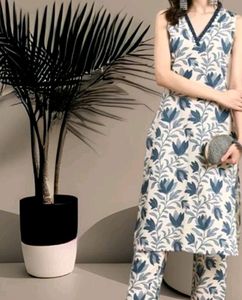 Floral Kurti Set