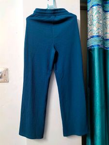 Blue Wide Leg Lounge Pants