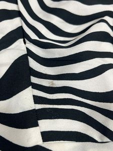 Zebra Print Halter Top