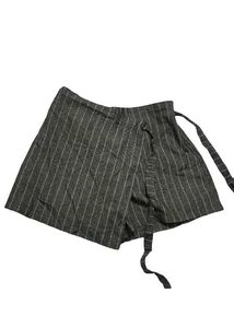 Striped Wrap Skort