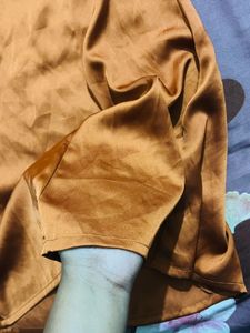 Satin princess Mini Dress