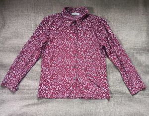 wome's shirt with denim combo