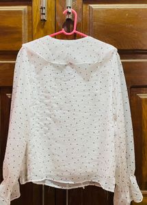 Polka dot top