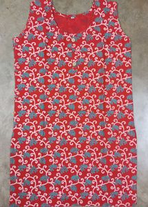 New Sleeveless Short Kurti