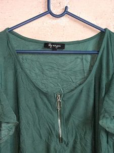 Oversized Stylish Ruffle Sleeve Top