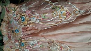 Pink Floral Ethnic Gown