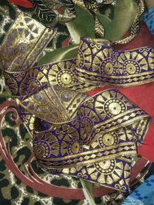 3 difrante style  Dupatta Trim