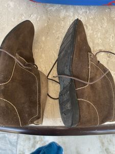 Men's Brown Suede Desert Boots